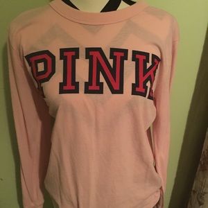 Vs Pink Long Sleeve